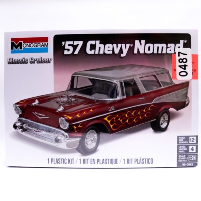 '57 Chevy Nomad Classic Cruiser 1:24 Model Car Kit by Monogram