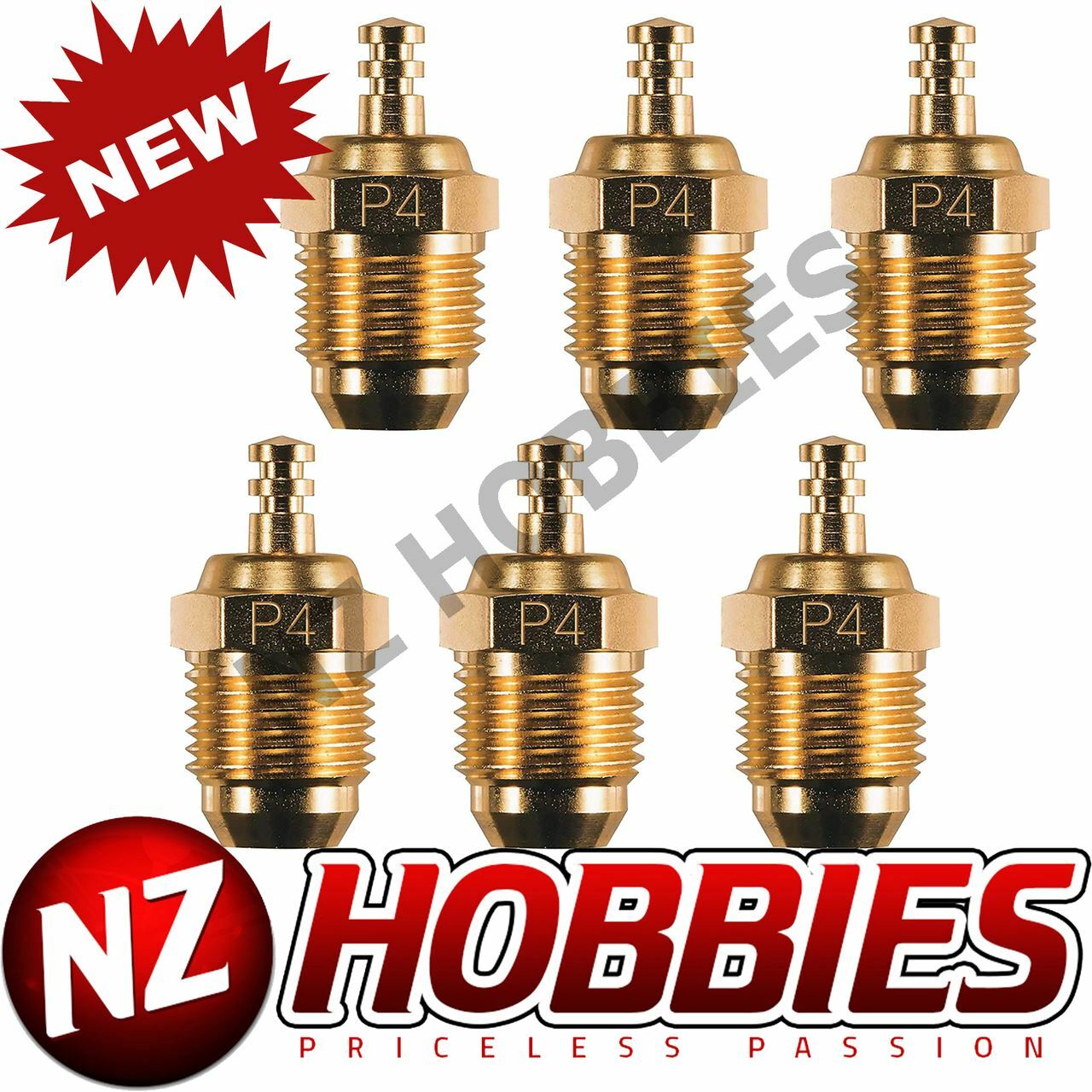O.S. Speed P4 (6) Gold Super Hot Plug 71642730 - OSMG2696