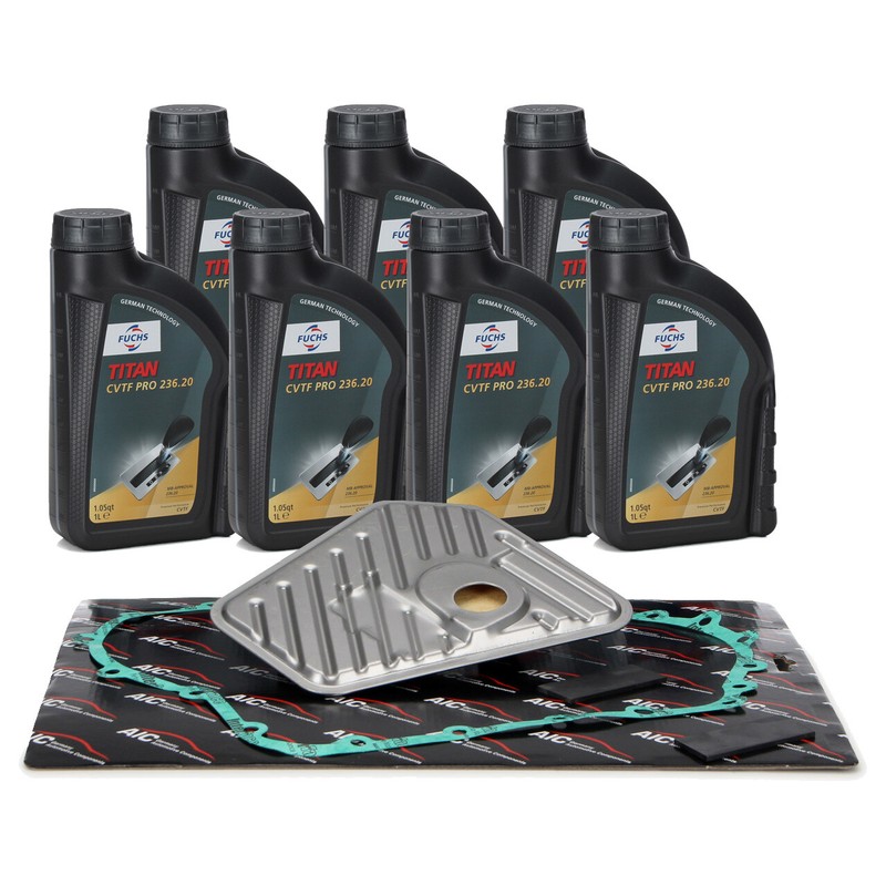 Aic Getriebefilter + 7l Fuchs GetriebeÃ¶L Titan Atf Cvt FÃ¼R Audi A4 A6 A8 Exeo