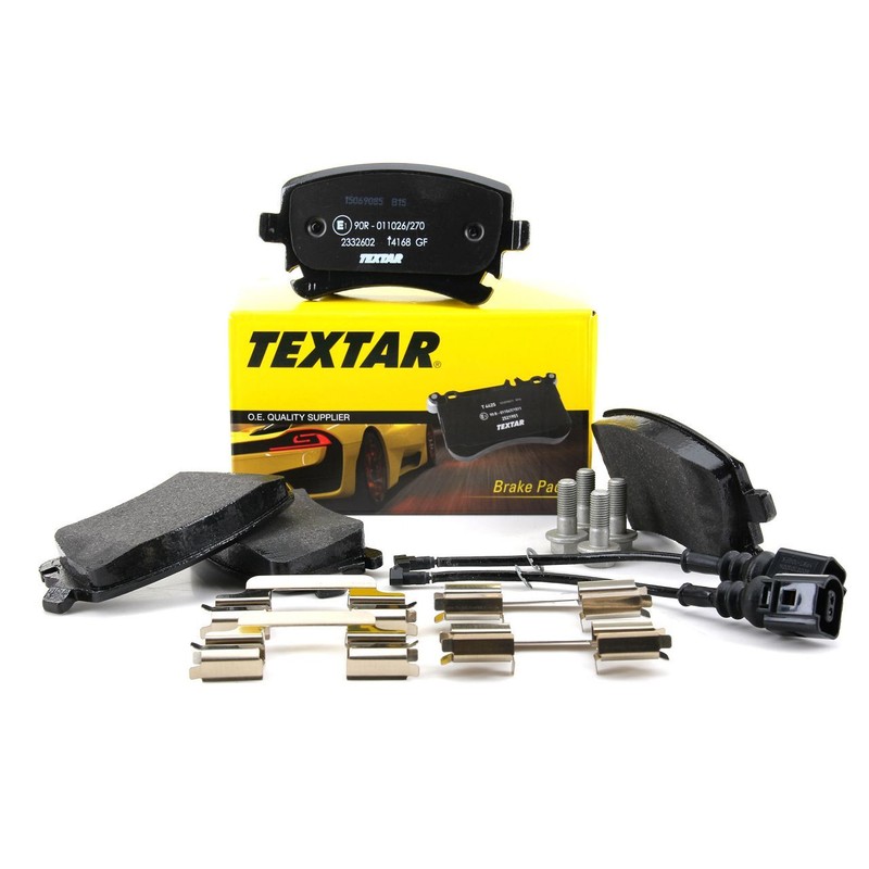 Textar BremsbelÃ¤Ge + Sensor FÃ¼R Vw Multivan Transporter T5 T6 Pr-2e3/2e4 Hinten