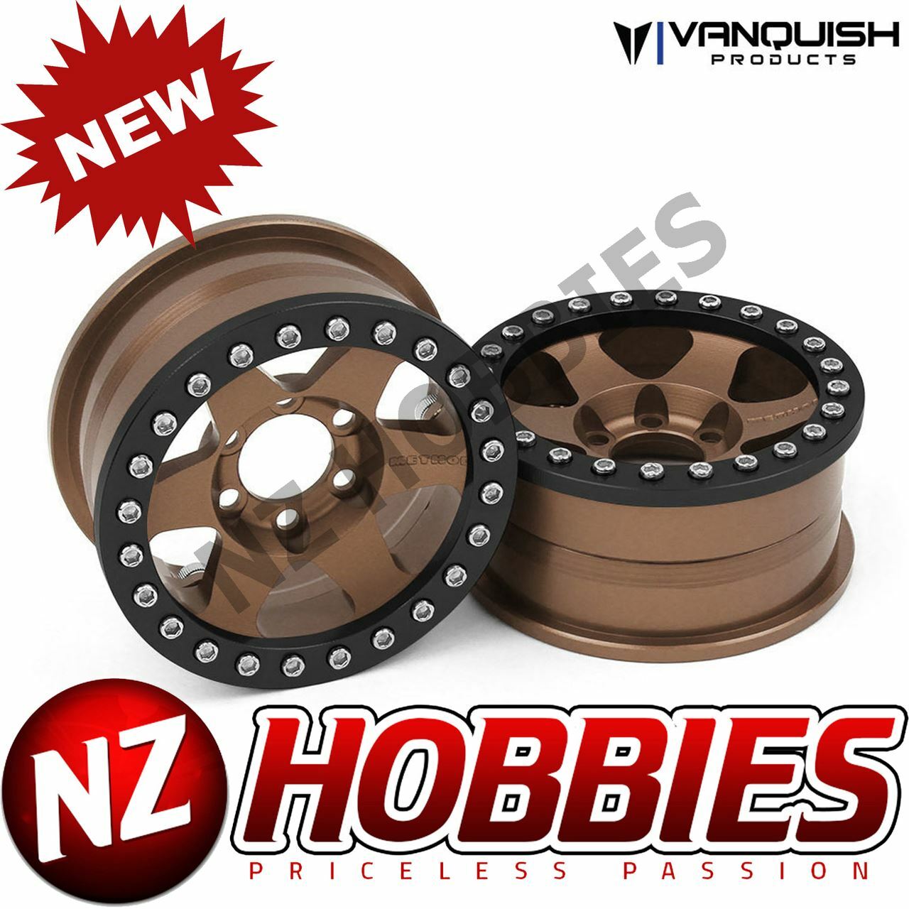 Vanquish Products VPS07769 METHOD 1.9 RACE WHEEL 310 BRONZE