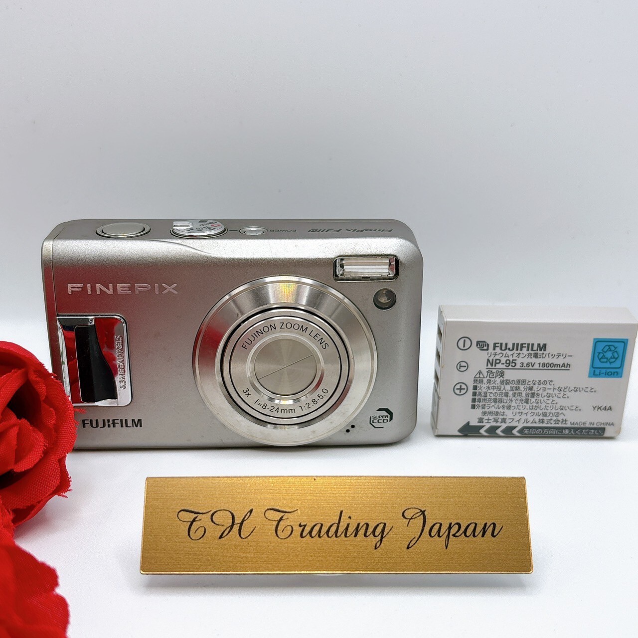 Fujifilm FinePix F31fd Silver Compact Digital Camera 6.3MP