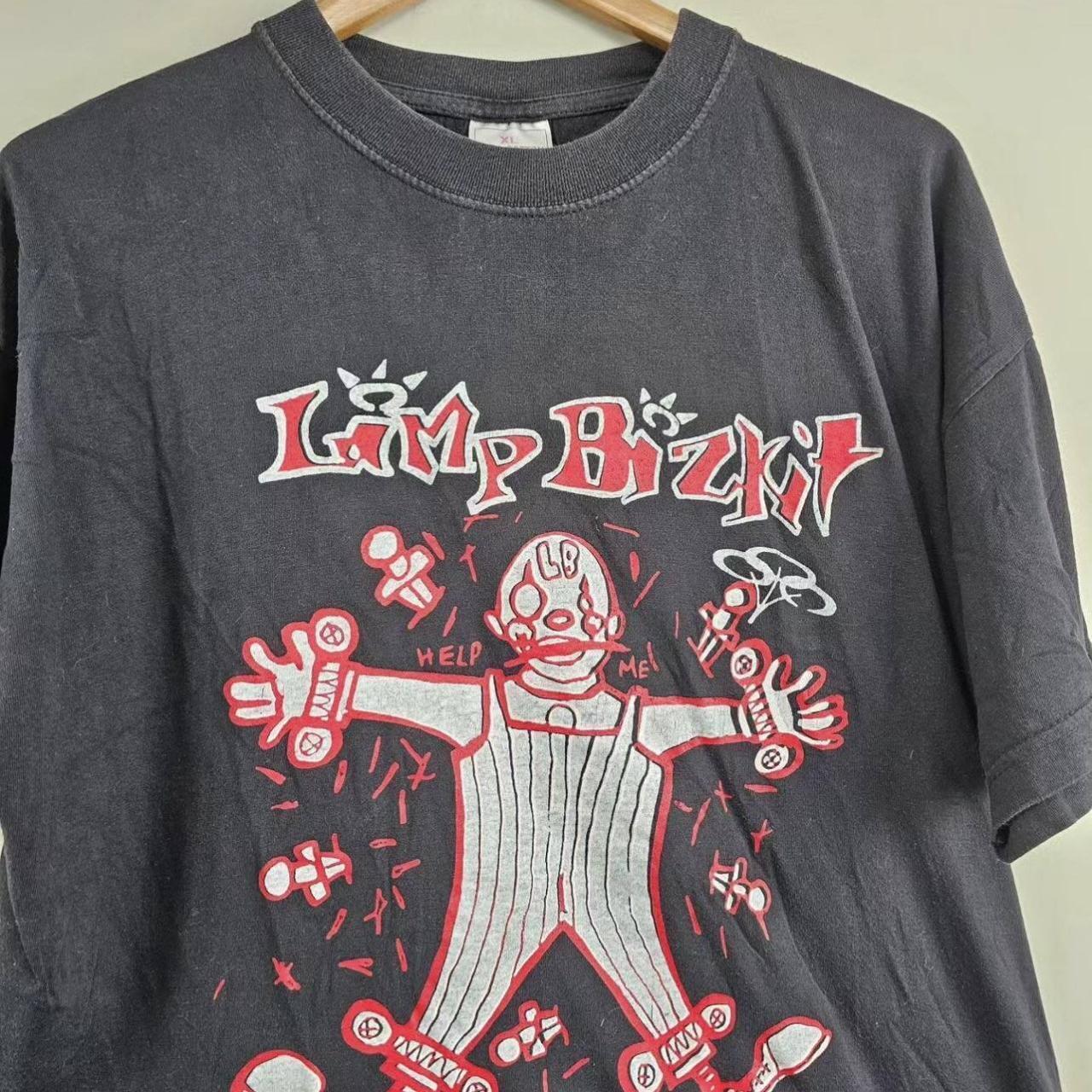 90s Limp Bizkit band Graphic short sleeve black T shirt S