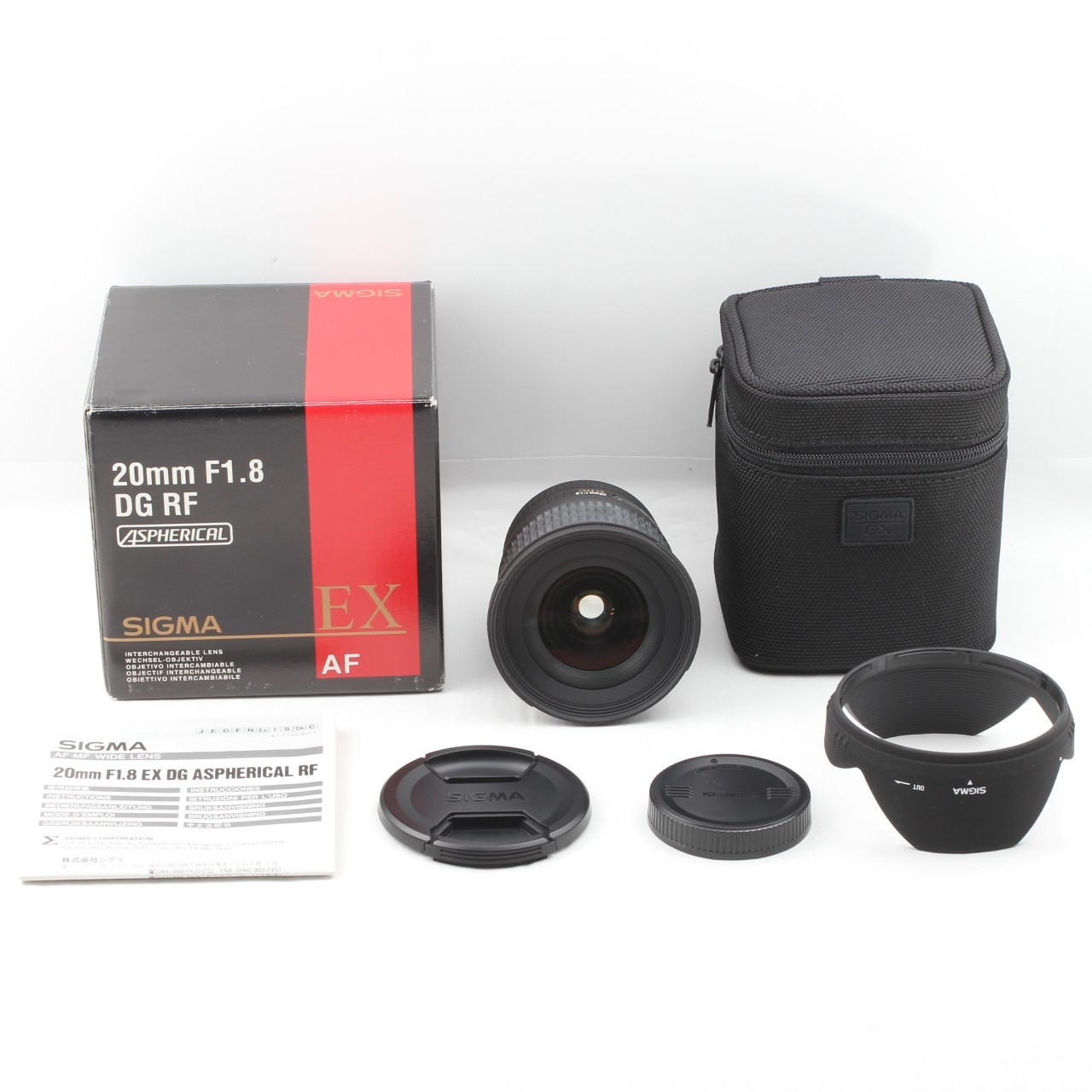 SIGMA 20mm F1.8 EX DG Canon EFマウント Amazon.com : Sigma 20mm f/1.8 EX DG RF Aspherical Wide Angle