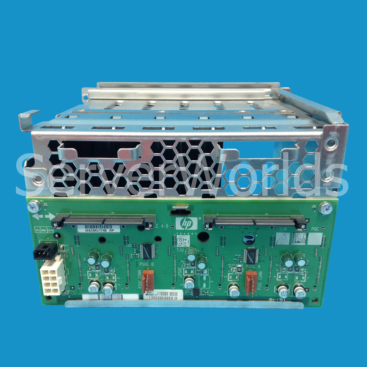 HP 409683-001 ML350 G4 Drive Cage SATA 390547-001, 361090-001