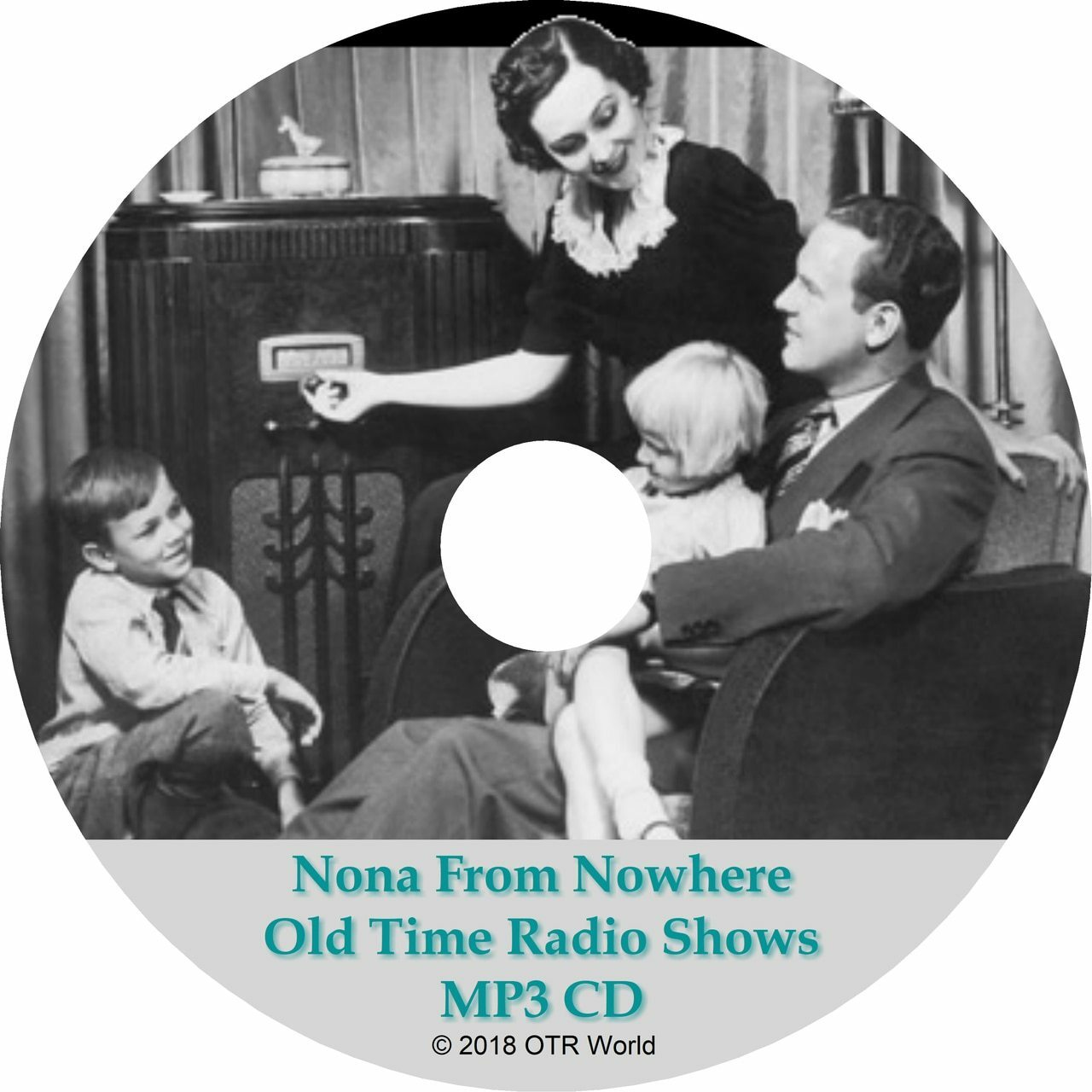 Nona From Nowhere Old Time Radio Shows OTR OTRS 5 Episodes MP3 CD-R