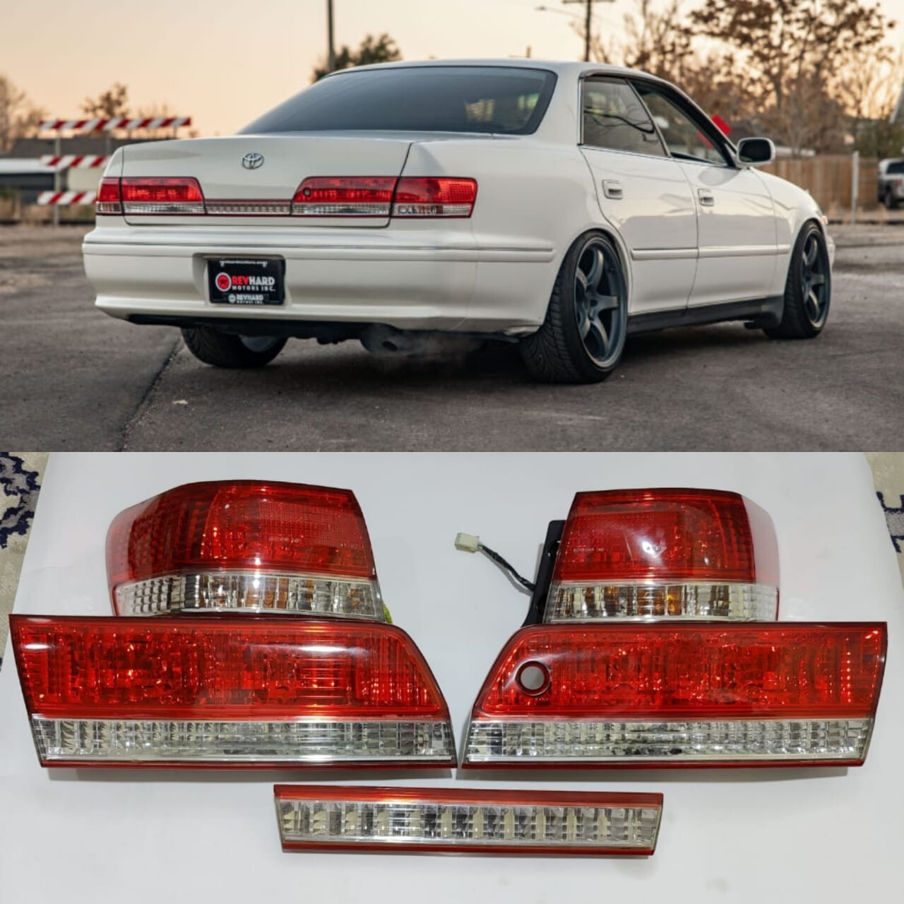 JZX100 GX100 クレスタ 後期 ルラーン テールランプ フィニッシャー