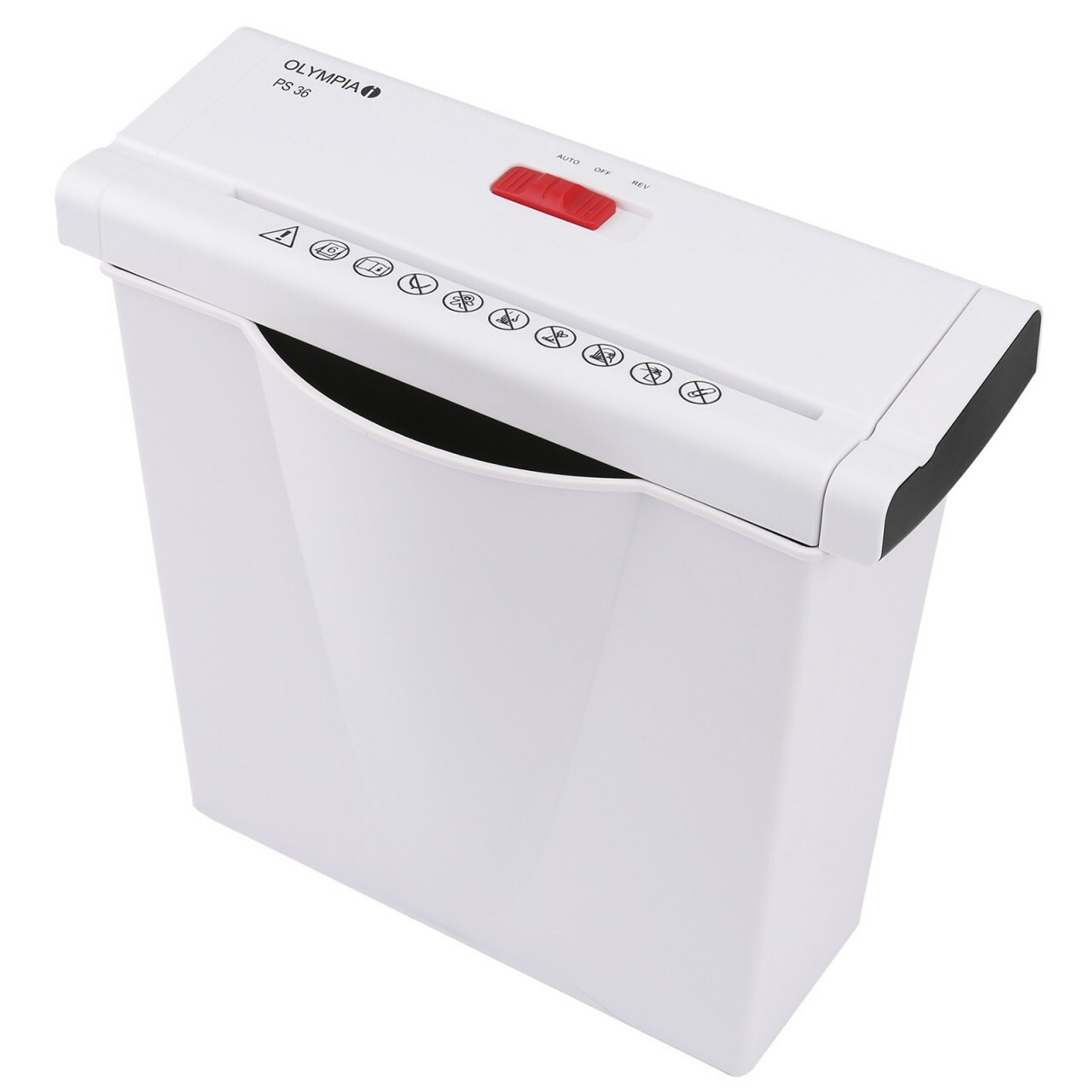 Olympia PS 36 Aktenvernichter in weiss