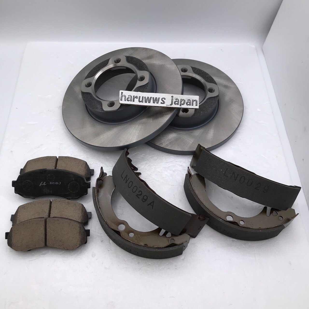 雨雪花　ジャンパーDAIHATSU ダイハツ Daihatsu Hijet Front Brake Pad Set Fits S100V S110V S120V