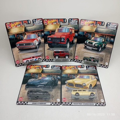 2022 Hot Wheels Premium Boulevard Set 46-50 Datsun Morris