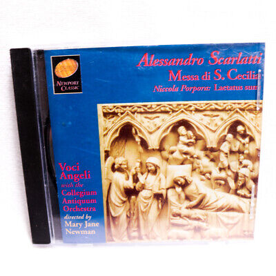 Alessandro Scarlatti: Mass for St. Cecilia (CD, Newport Classic)