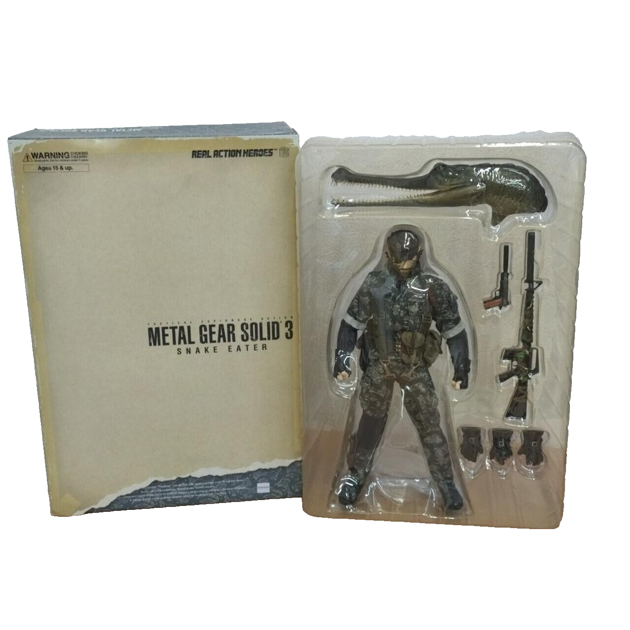 ゲームキャラクター RAH L GEAR SOLID 3 SNAKE EATER Medicom Real Action Heroes RAH Metal Gear Solid 3 Snake