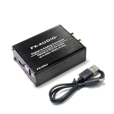 FX-AUDIO- FX-05J Optical digital input compatible high-end mobile audio DAC Equi