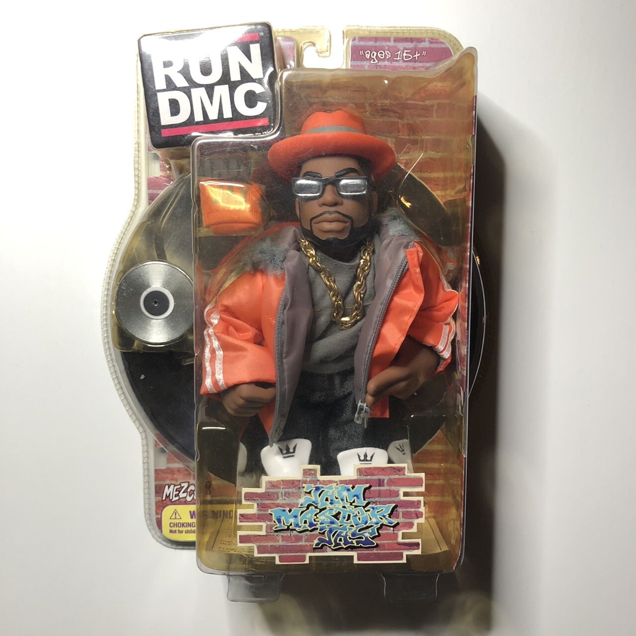 Run DMC Jam Master Jay Figure set Mezco Orenge Ver Hip Hop Run DMC Jam Master Jay Figure set Mezco Orenge Ver Hip Hop