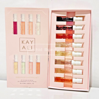 New KAYALI Discovery Perfume Layering Set Sample Spray 8X1.5 ml/0.05 oz