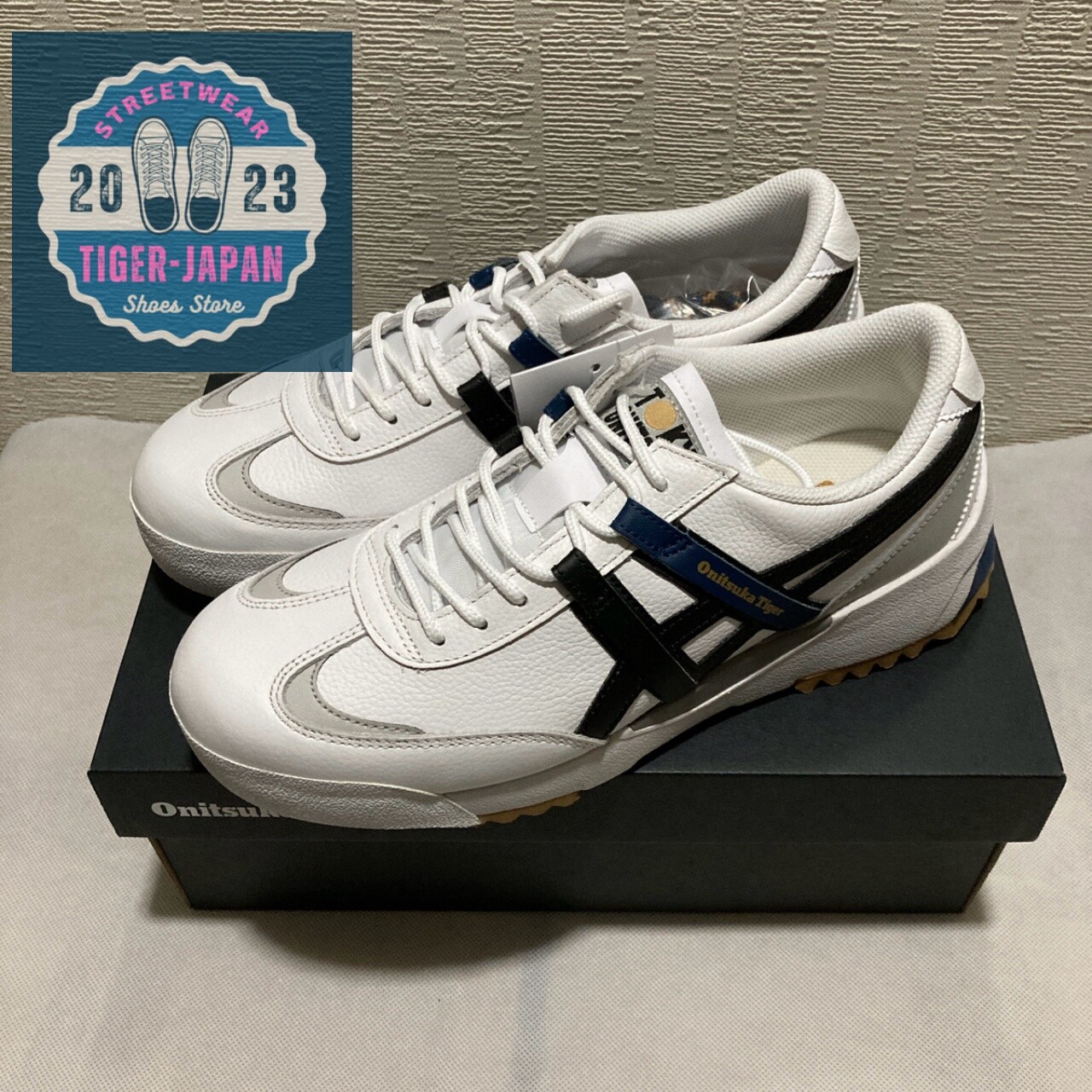 Onitsuka Tiger DELEGATION EX 1183A559 104 WHITE/BLACK Men Onitsuka Tiger DELEGATION EX 1183A559 104 WHITE/BLACK Men