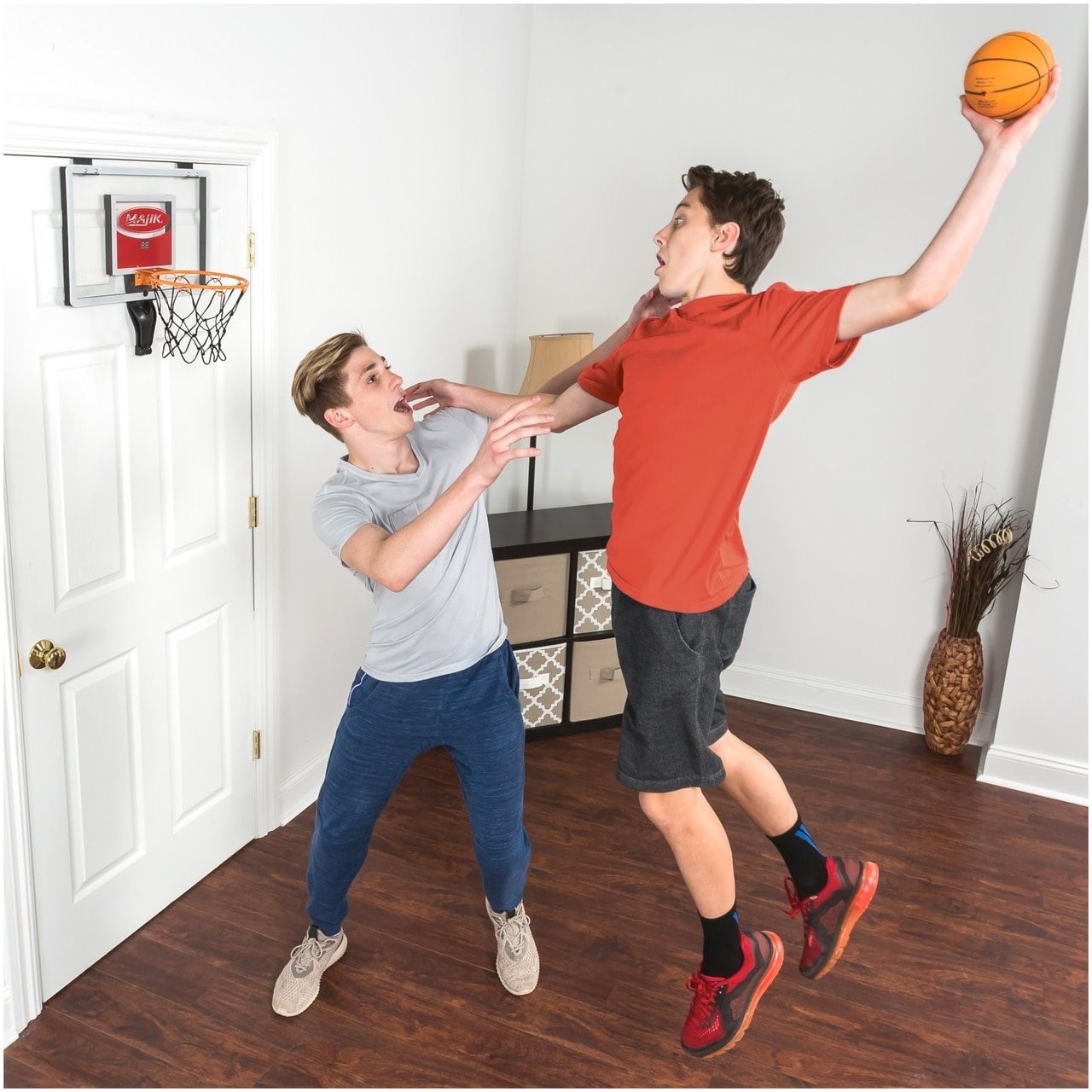Majik Deluxe Over The Door Basketball with Electronic Scoring