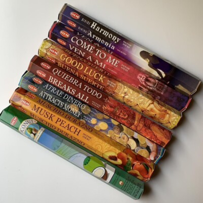 12 Random Pick hem incense sticks variety Bundle