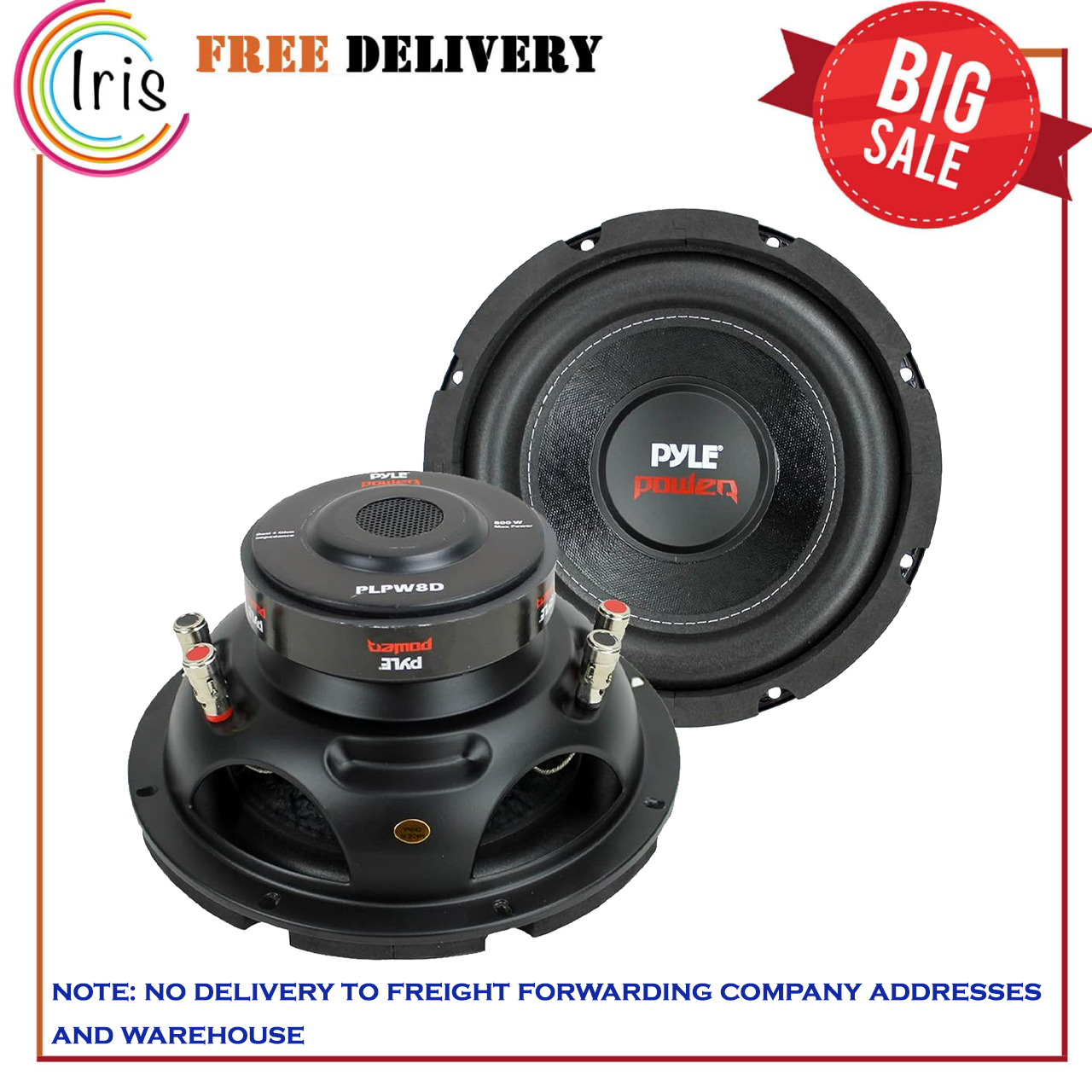 Speaker Set, Black (2 Pack)