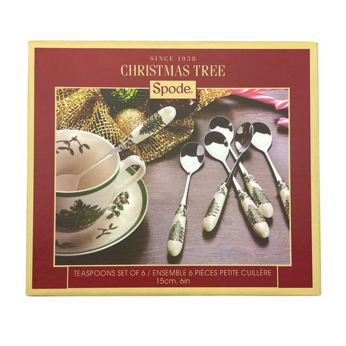 Spode Christmas Tree Teaspoon (Set of Six)