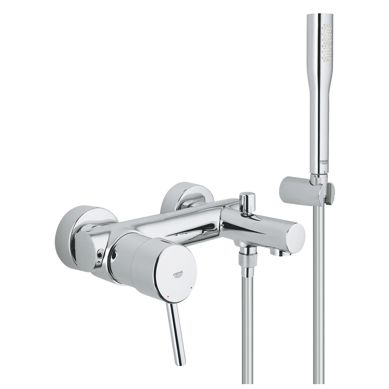 GROHE Concetto Einhand-Wannenbatterie, 32212001 DN 15 Badewannen Armatur
