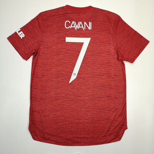 CAVANI ユニフォーム 7番 【Lサイズ】 Edinson Cavani #7 Adult Small Napoli Soccer Jersey From
