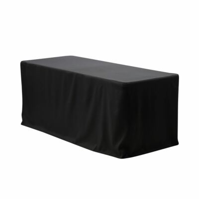 YCC Linens -  Fitted Rectangular Polyester Tablecloths for weddings and parties