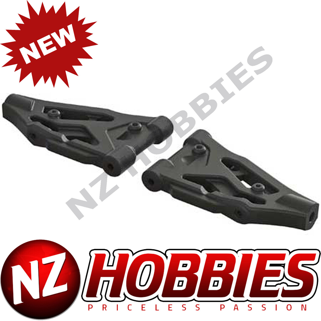 ARRMA AR330503 Suspension Arm Med Front Lower 6S (2) TYPHON 4x4 BLX