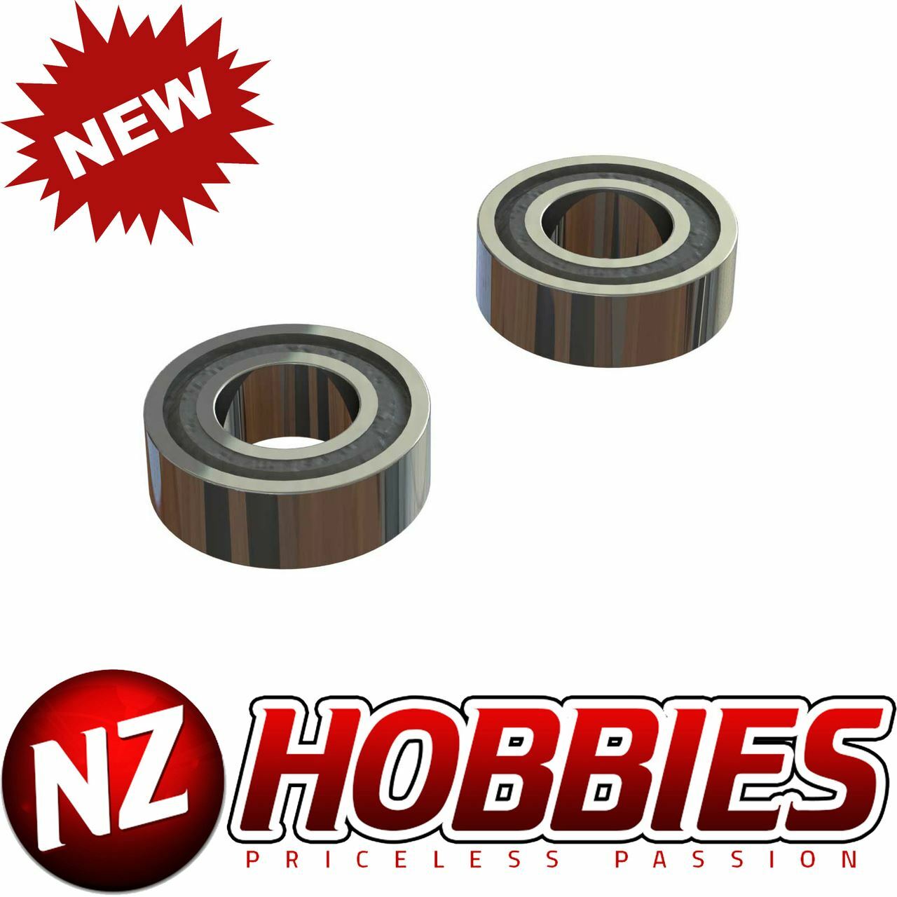 ARRMA ARA610041 Ball Bearing 6x12x4mm 2RS (2) : SENTON/GRANITE/INFRACTION