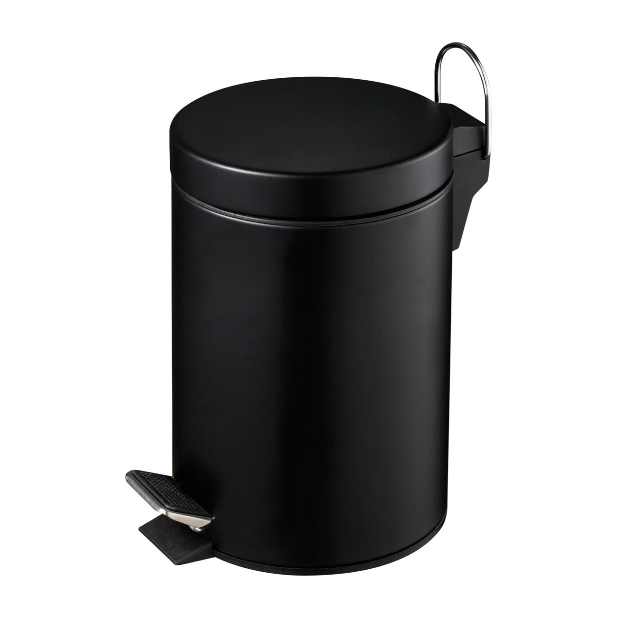 3L Pedal Bin With Inner Plastic Bucket Home Office Garbage Waste Bin