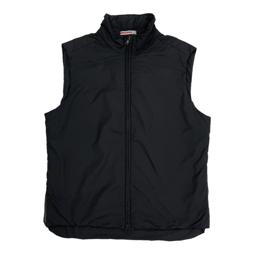 トップス 00s PRADA SPORT nylon vest black INTO · INTO