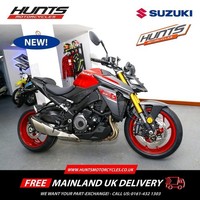 NEW Suzuki GSX-S1000. Candy Red. NOW JUST £10,999 On The Road (No Added Fees!)