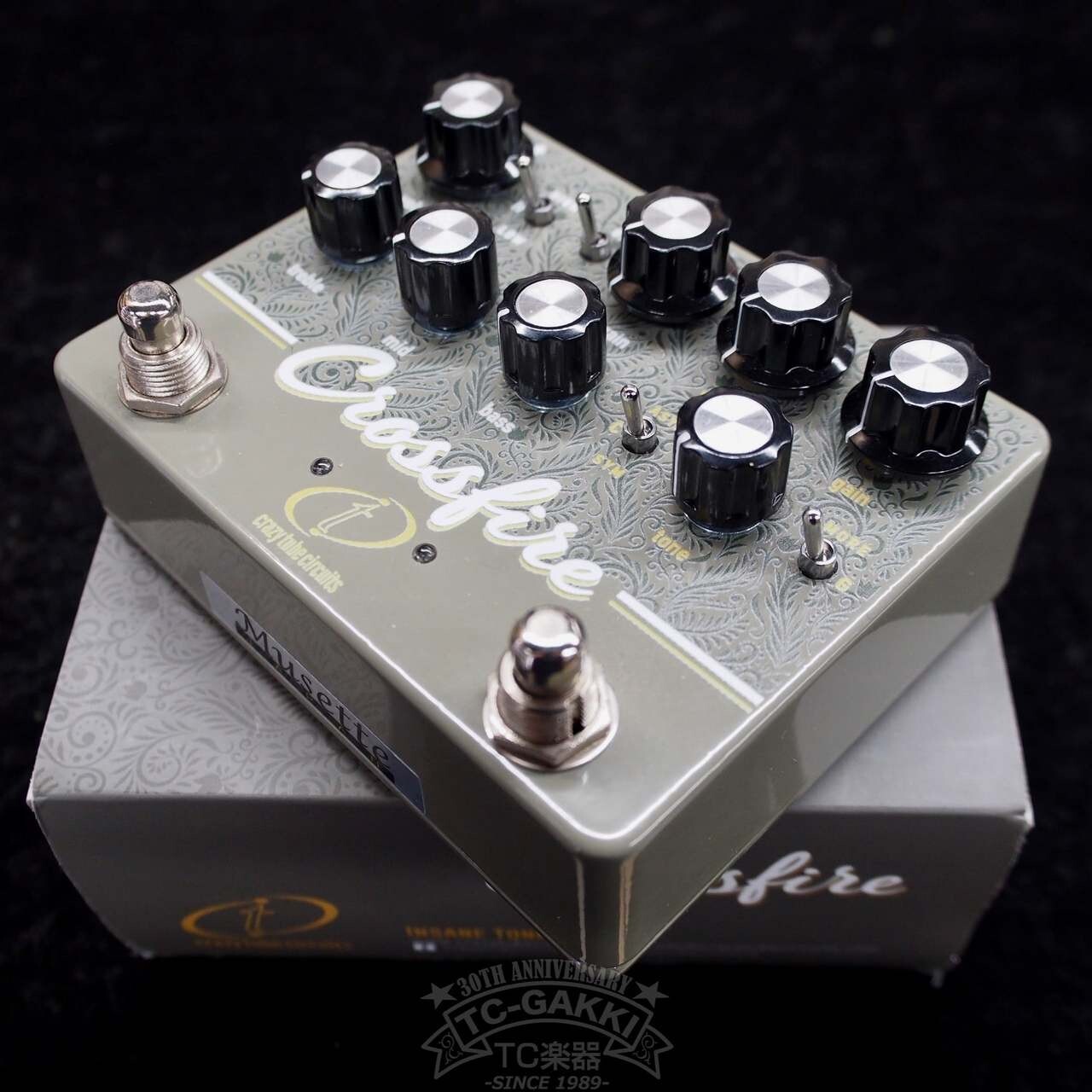 Crazy Tube Circuits Crossfire Crazy Tube Circuits Crossfire Review | GuitarPlayer