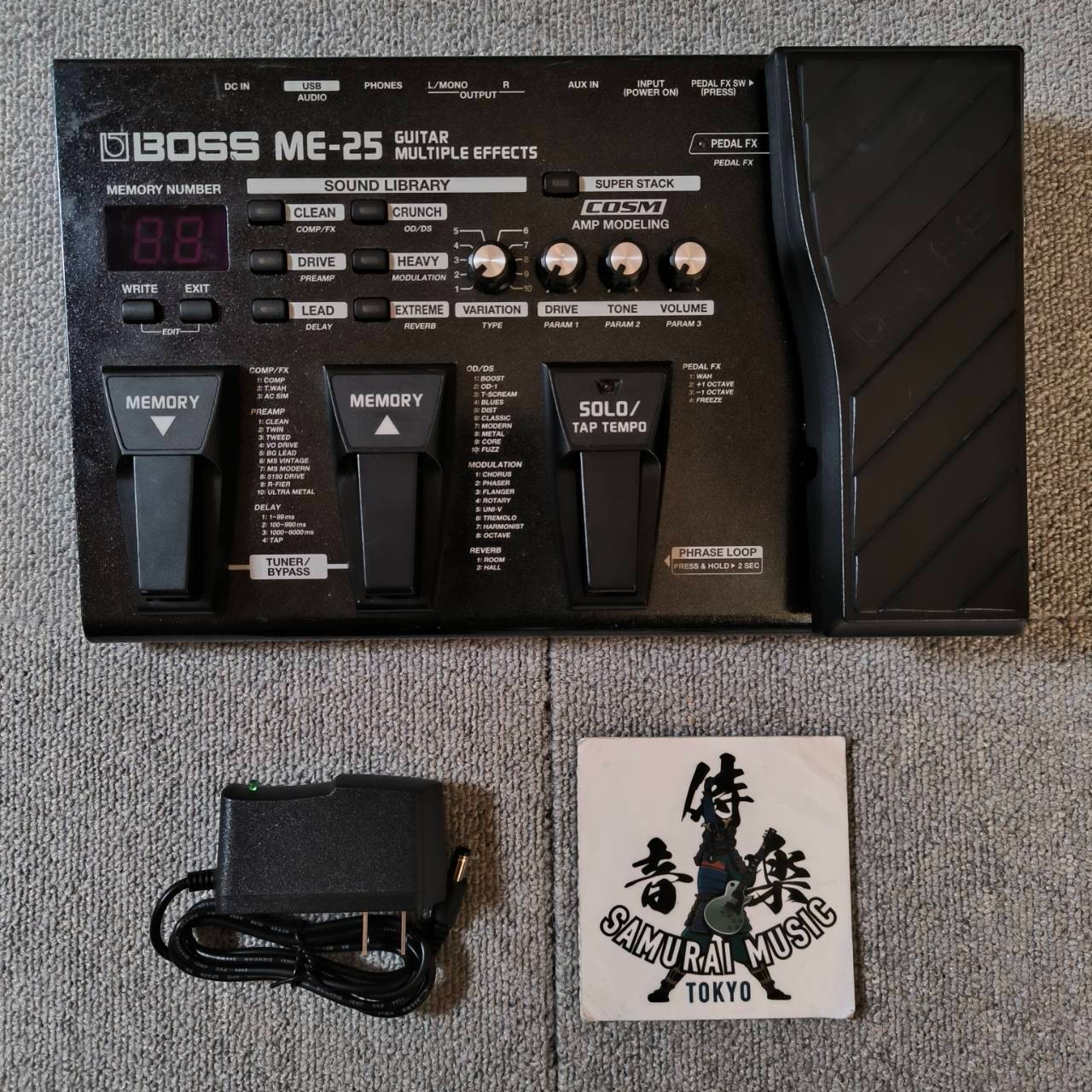 BOSS ME-25 ギター用マルチエフェクター Amazon.com: Boss ME-25 Guitar Multiple Effects : Musical