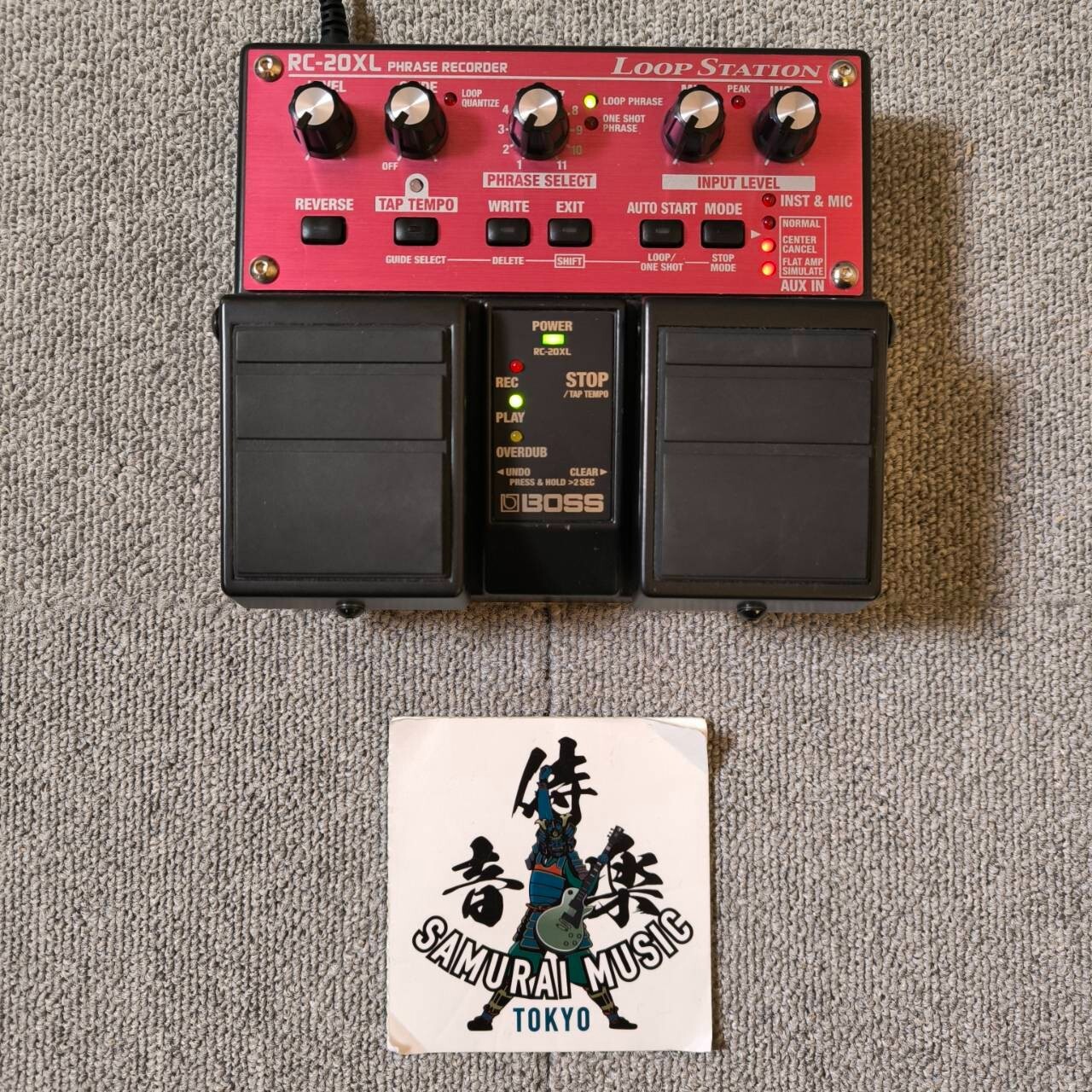 Boss RC-20XL Boxed Phrase Recoder Loop Station Effects