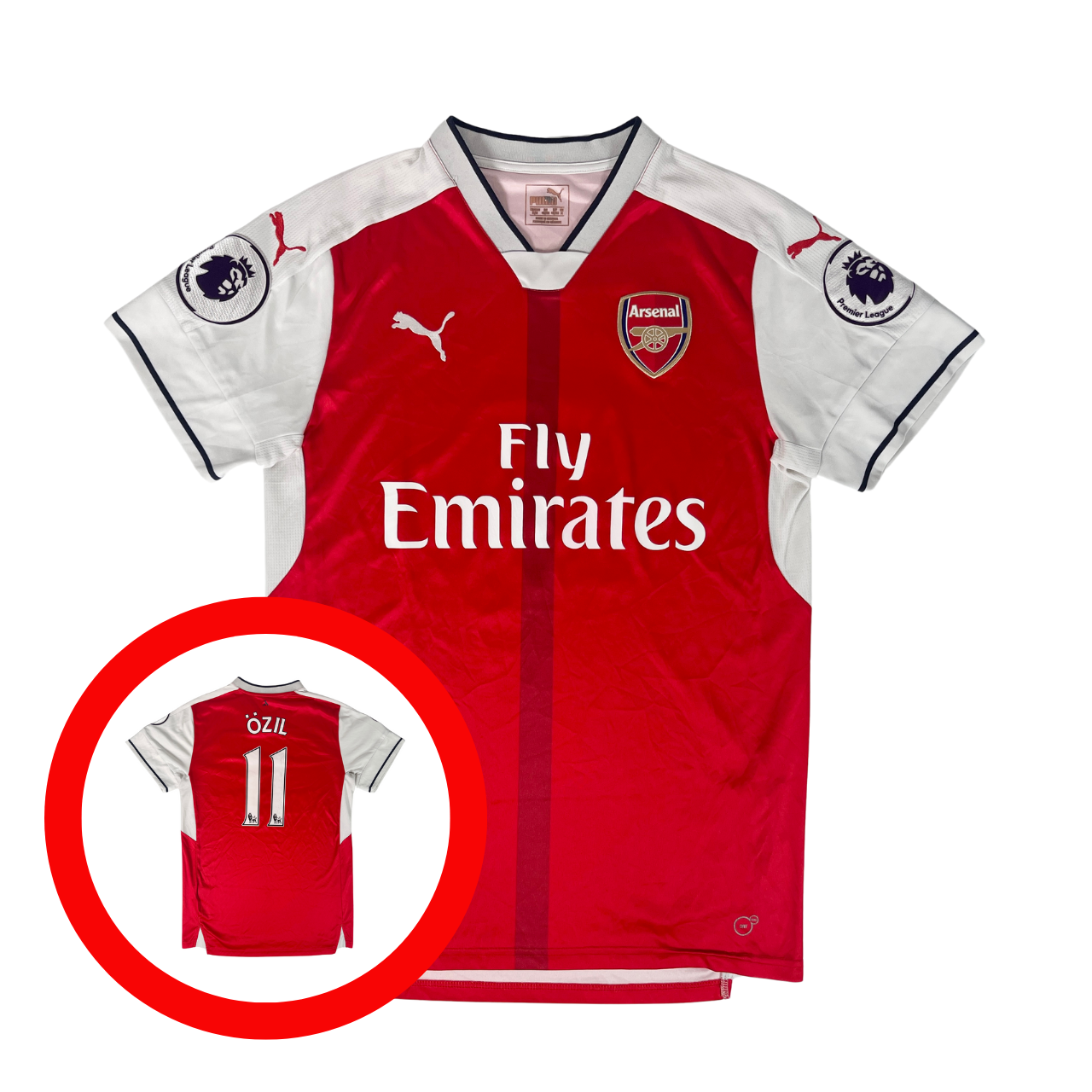 PUMA アーセナル ARSENAL ユニフォーム ゲームシャツ ÖZIL camisa_puma_arsenal_third_2017