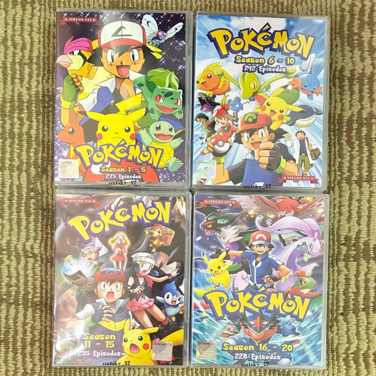 ポケモン　DVD 20本セット　劇場版　スペシャルアニメ Pocket Monster - TV Anime Pocket Monster Xy&Z Character Song
