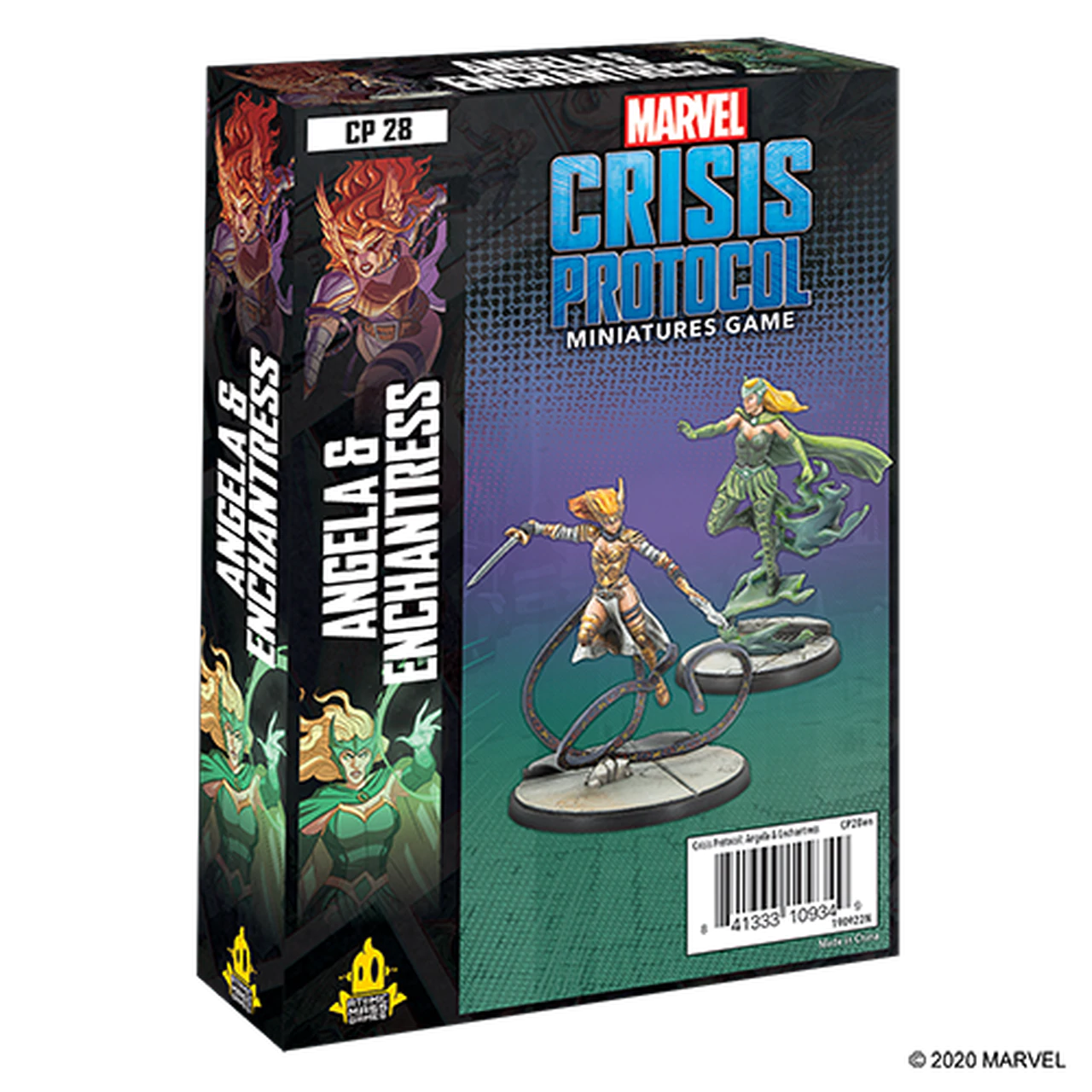 Набор персонажей Анджела и Чародейка Marvel Crisis Protocol NIB