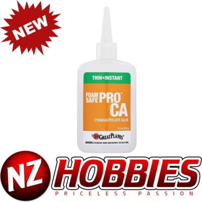Great Planes Pro Foam Safe CA Thin Glue 50g # GPMR6068