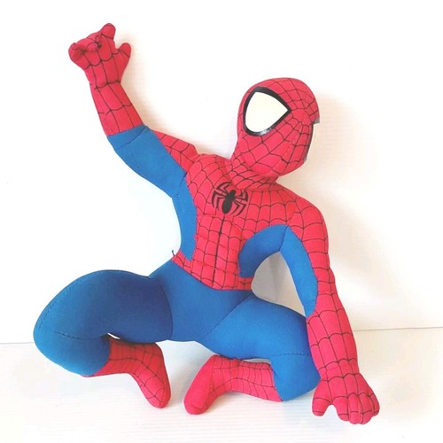 スパイダーマン ぬいぐるみ フィギュア KELLYTOY Marvel Spider-man 18cm Plush Soft Toy (2006) Kellytoy Super