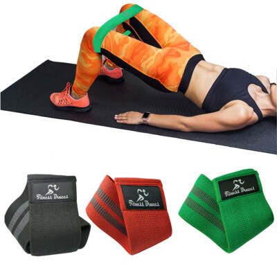 Fitness Hip Resistance Bands Loop Exercise Workout Crossfit Yoga Booty Bands