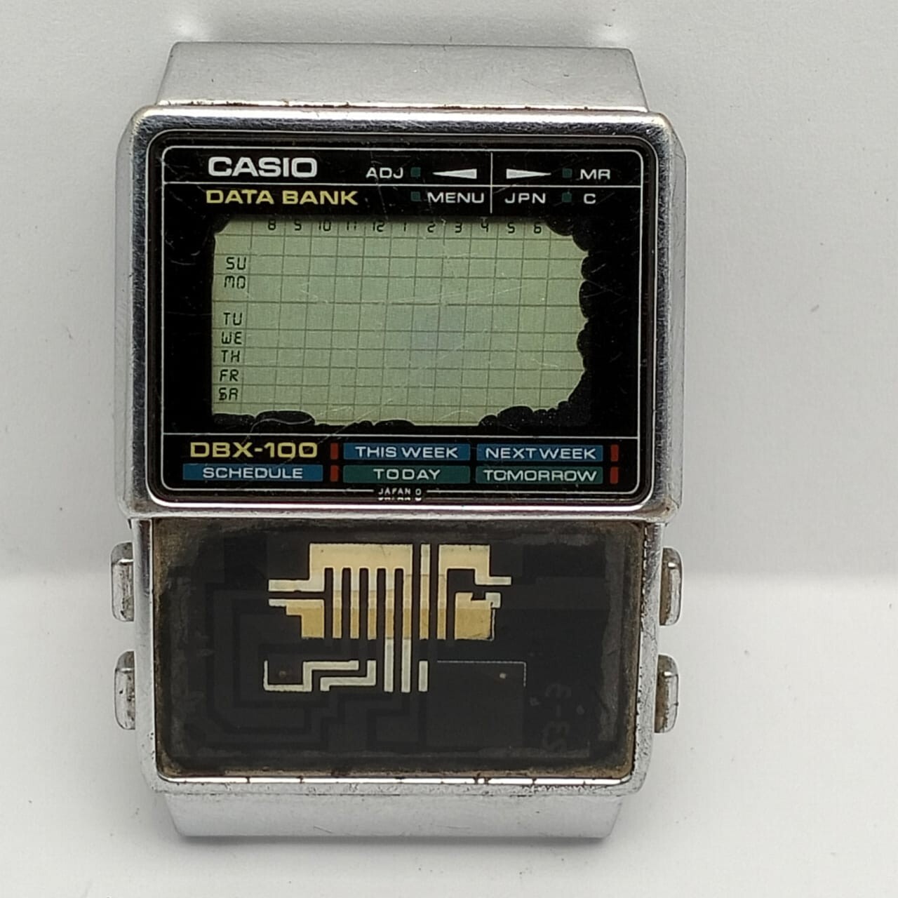 Casio DBX-100 Module 261 Calculator Quartz Vintage Watch For