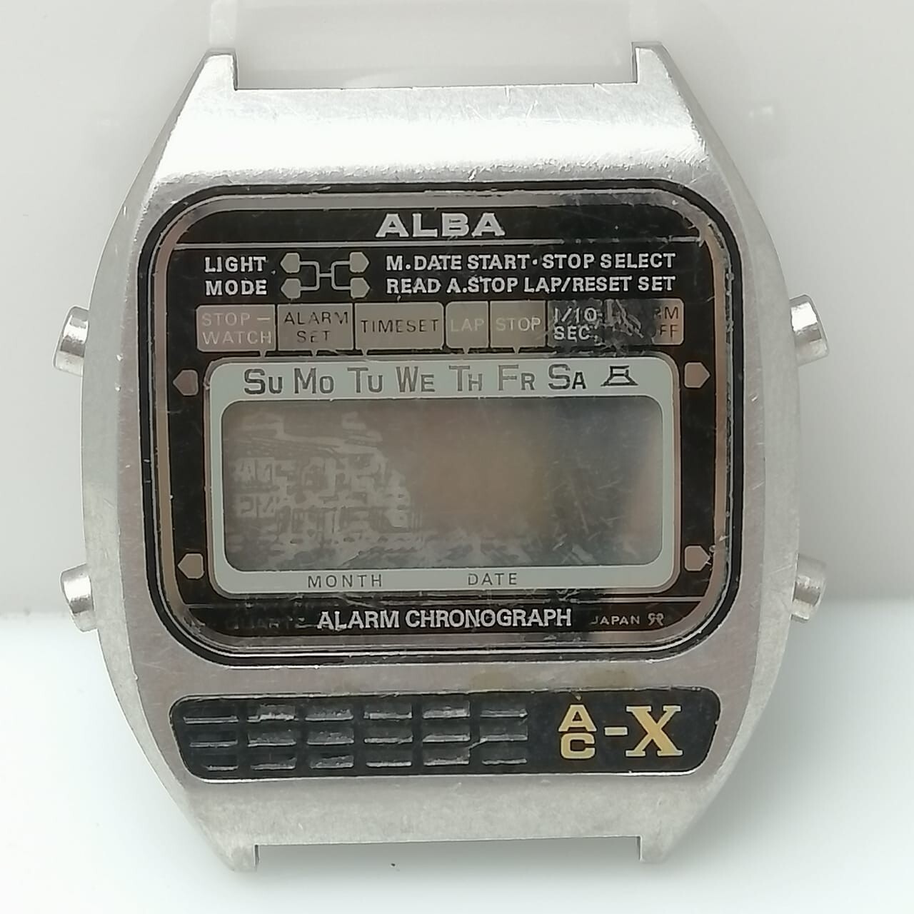 レア VINTAGE 1998's ALBA W441-4000 デジタル腕時計