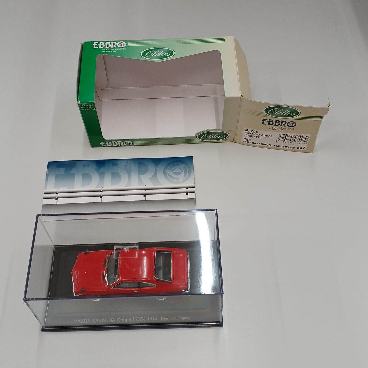 マツダ コスモスポーツ & RX-3 Savanna Coupe 2台 1/43 マツダ コスモスポーツ & RX-3 Savanna Coupe 2台 1/43 - メルカリ