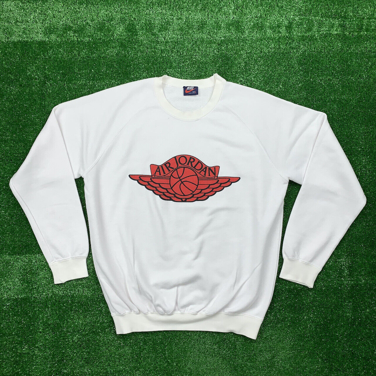 Nike Vintage Sweatshirt Mens T Shirt Jordan 1985 Wings Logo Nike Vintage Sweatshirt Mens T Shirt Jordan 1985 Wings Logo
