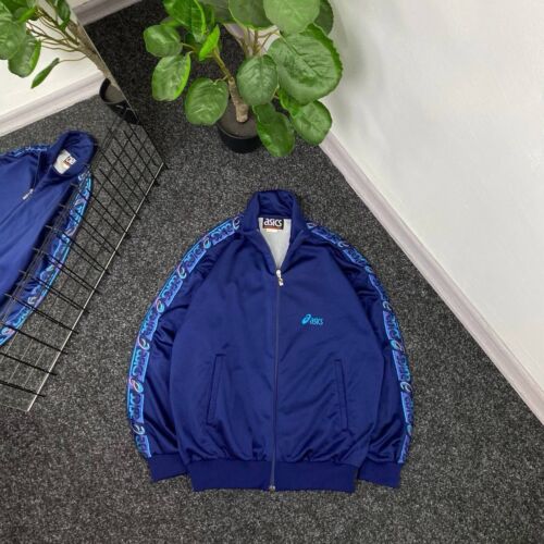 Vintage Asics Classic Tape Spell Out TrackZip Jacket Y2k | eBay Vintage Asics Classic Tape Spell Out TrackZip Jacket Y2k | eBay
