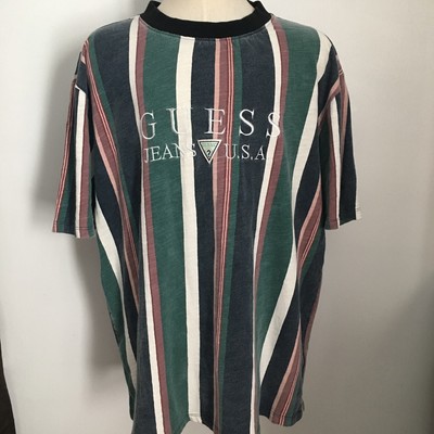 guess 81 sayer stripe tee