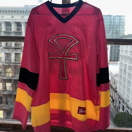 supreme ankh hockey jersey SS18 | eBay