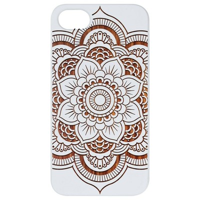Mandala 2 Wood Case for iPhone 15/14/13/12/11/ Pro/Max/Mini/Plus  S22/23  L