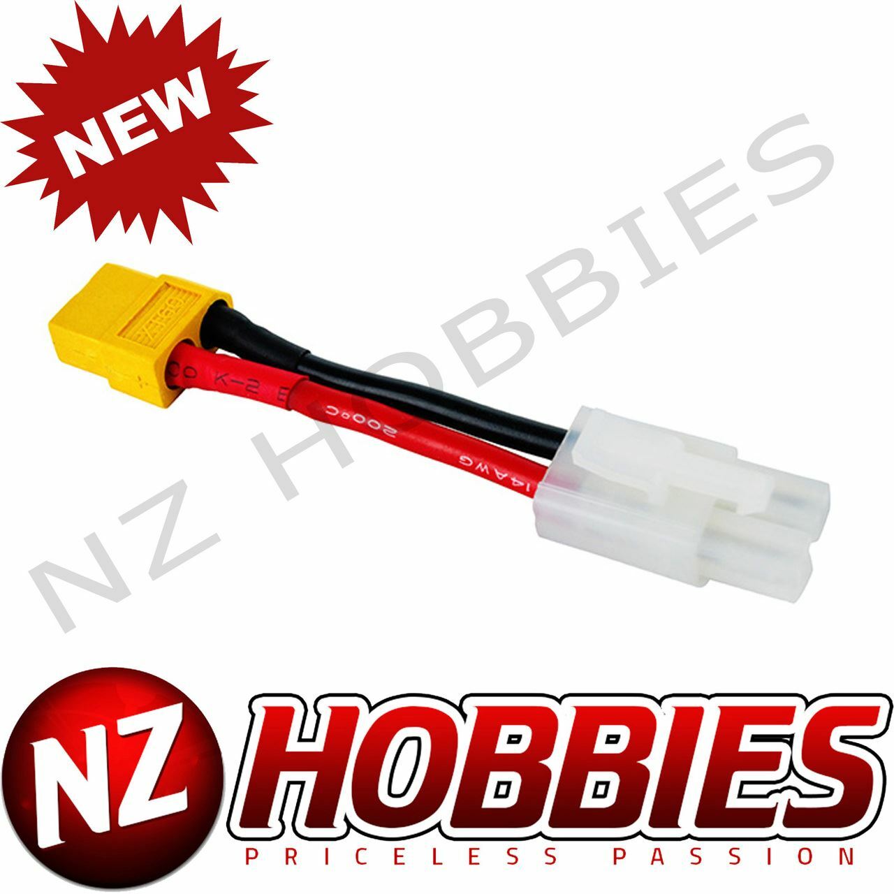 Common Sense RC XT60 Female to Tamiya Male Conversion Adapter # XT60F2TMYM